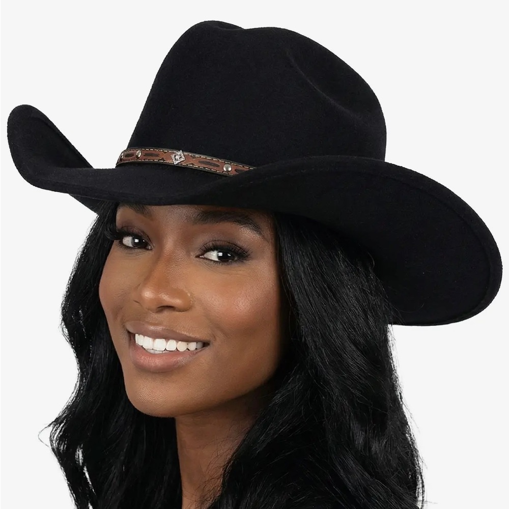 Western rodeo cowboy hat - Picture 2 of 5